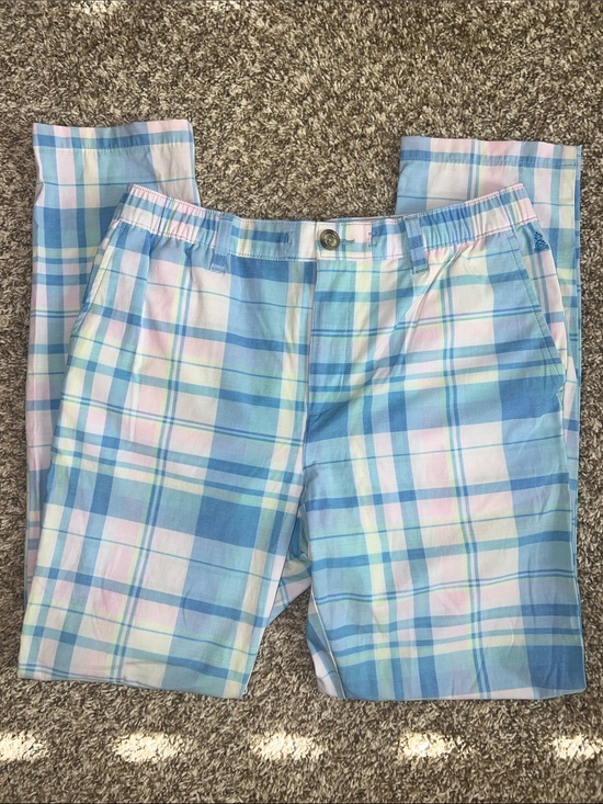 chubbies Other - EUC! Chubbies Weekender Pastel Plaid Casual Pants Size MED